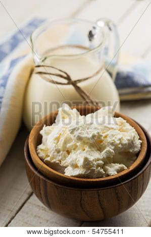 Cottage Cheese, Milk.