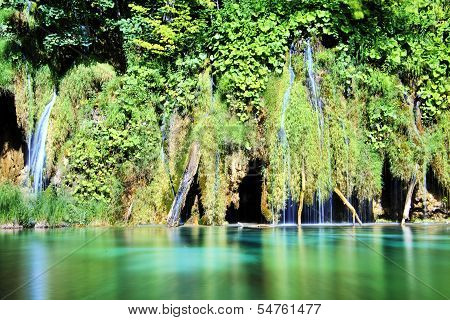 Plitvice Lakes Waterfall, Croatia