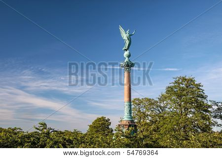 Victoria Column In Copenhagen