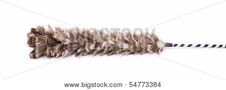 broom to sweep dust feather