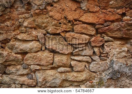 Wall of the old lock