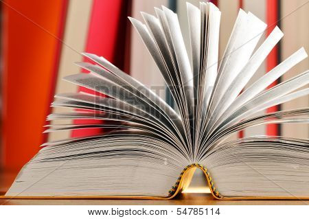 Composition With Books On The Table