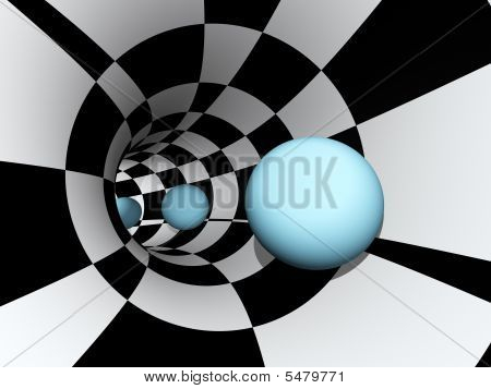 Abstract In Motion Vortex