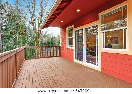 Walkout Deck From Living Room