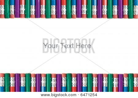 Pencil Eraser Border
