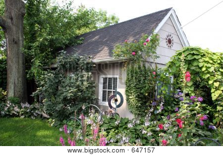 Cottage en tuin