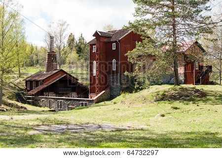 Klenshyttan Iron Making Founded In The Early 17Th Century