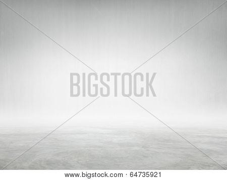 Cement Wall and Floor for Copy Space