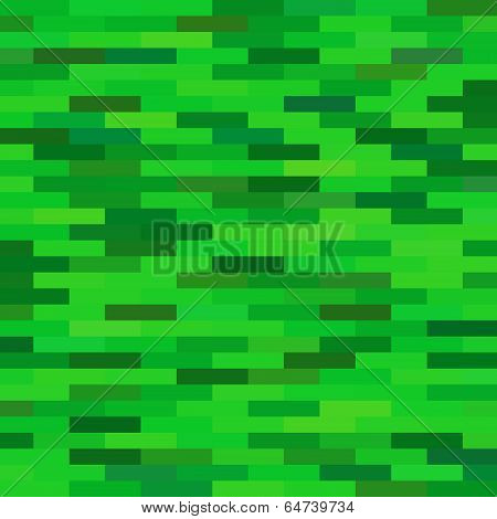 Green Brick Background