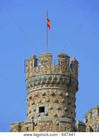 Flag On A Tower