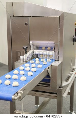 The image of a baking machine