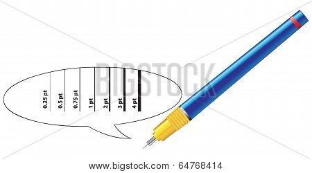 Lines For Drawing Pens
