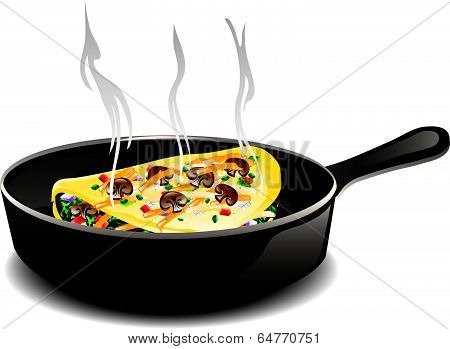 Omelet pan