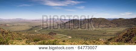 Panorama Of Spreetshogte Pass