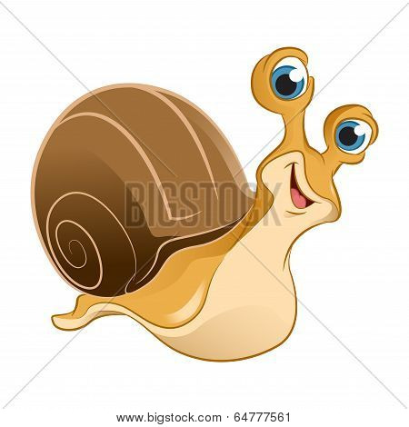 Cartoon Snail