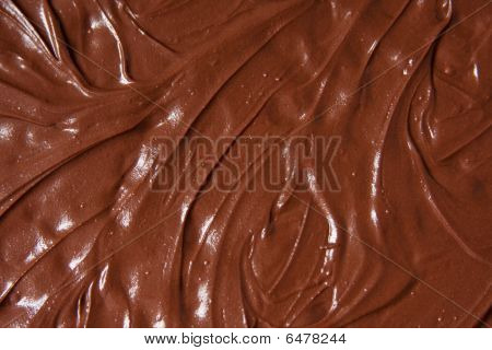 Smeltet chokolade