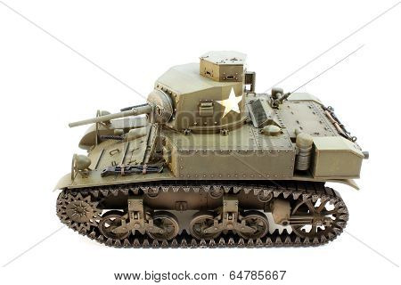 Light Tank M3 View Left