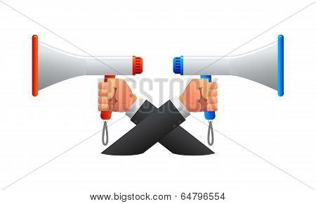 Handle the Megaphone