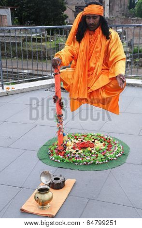 Levitating Artist