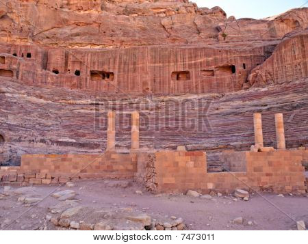 Amfiteater i Petra, Jordan