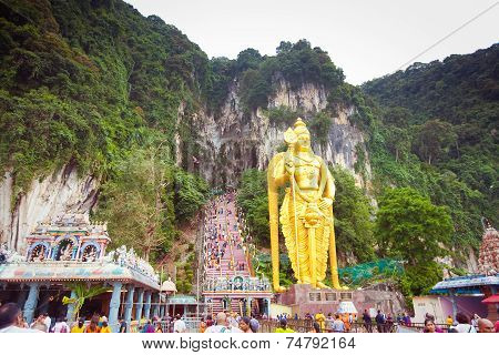 Thaipusam at Batu Caves temple