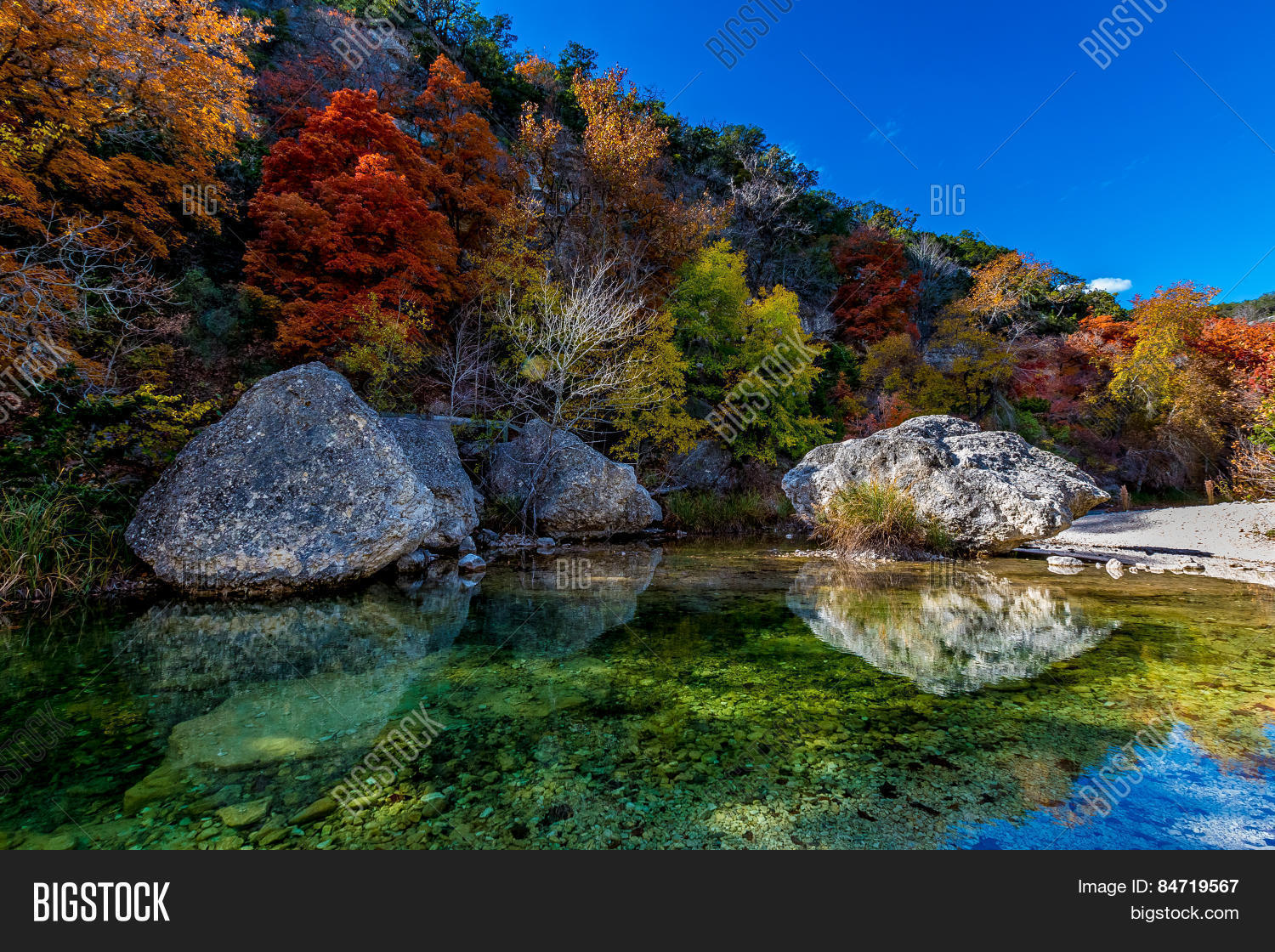 Clear Pond, Boulders, Image & Photo (Free Trial) Bigstock