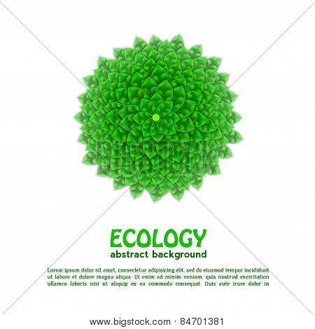abstract vector logo design template.