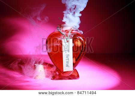 A Genuine LOVE Potion brewed up by a Gypsy, Sorceress, Fortune Teller, Witch, Match Maker, Vixen, or someone who has studied White Magic or the Dark Arts. Love Potions are used around the world.
