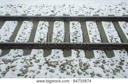 buried in snow