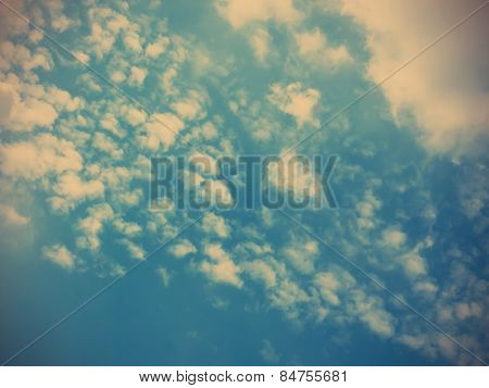 Blue Sky And Cloud