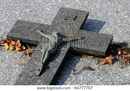 The Cemetery Of Condecourt  In Val D'oise