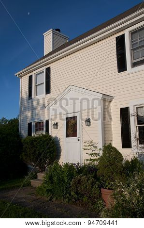 Colonial Style House In New England