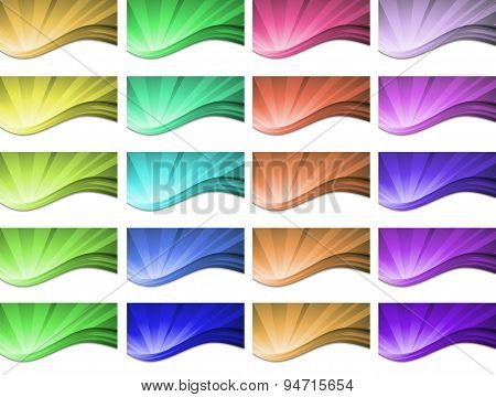 Abstract wavy background Vector design