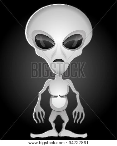 Grey alien