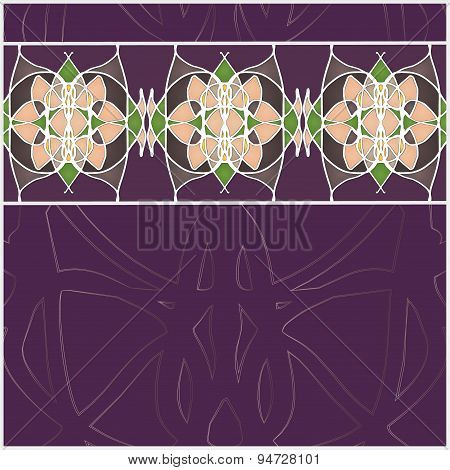 Violet abstract background