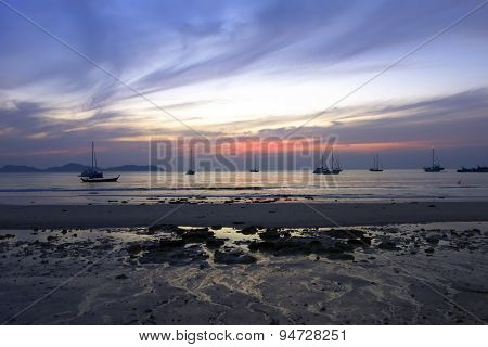 Evening, Low Tide.