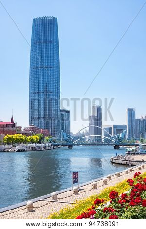 Tianjin Against A Sunny Sky