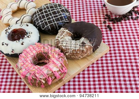 Doughnut Or Donut Coffee Break