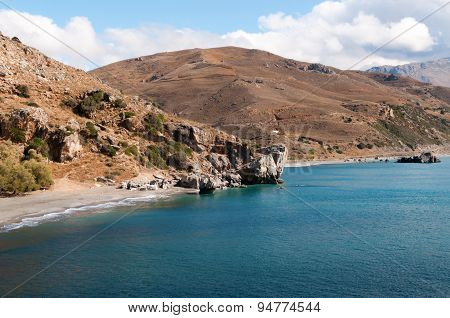 Preveli Palm Beach
