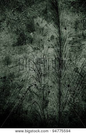 Abstract Dirt Of Wheel On Floor