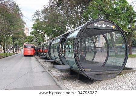 City Bus In Brazil