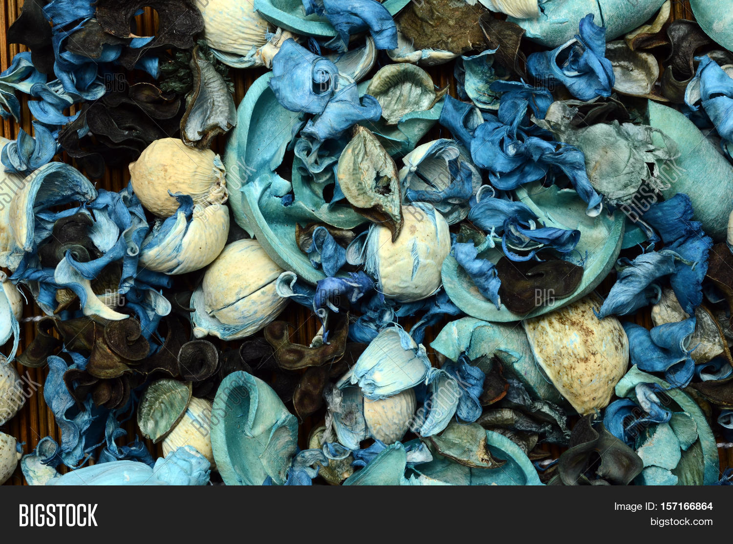 Blue Potpourri Image & Photo (Free Trial) Bigstock