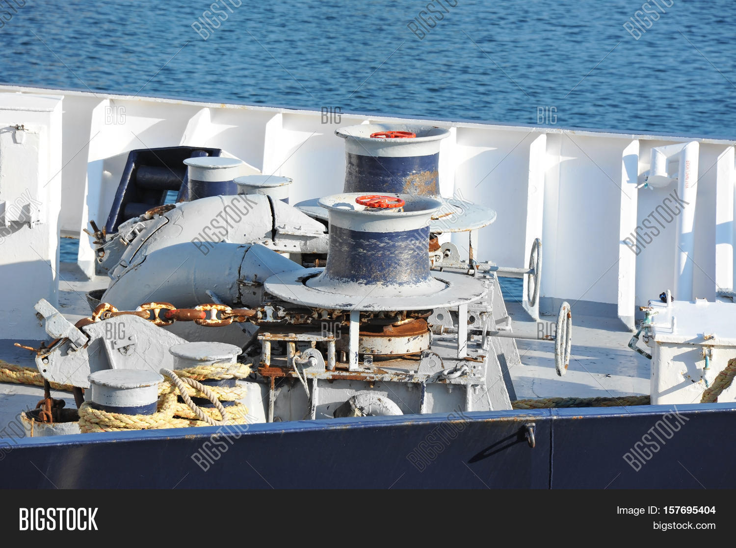 Anchor Windlass Chain Image & Photo (Free Trial) Bigstock