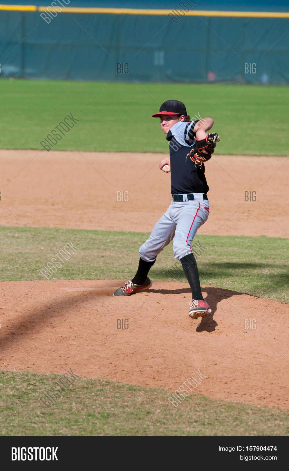 Pitcher Baseball Kid