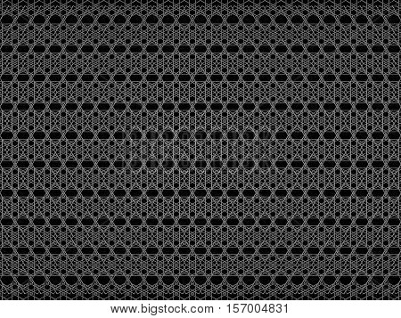Abstract graphic background with gray pattern. Digital illustration. 3d render