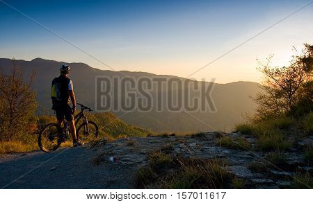 Tiravento Mount Premilcuore Forli forest agricultural heritage riding mountain bike in the Casentin Forest in Romagna