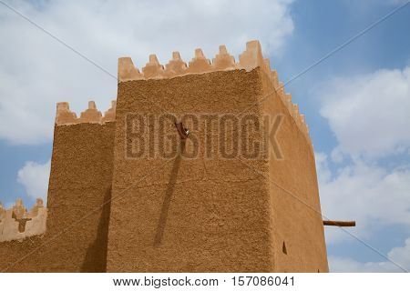 Streets of the old city Diriyah near Ar Riyadh, Kingdom of Saudi Arabia