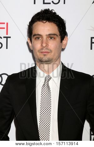LOS ANGELES - NOV 15:  Damien Chazelle at the 