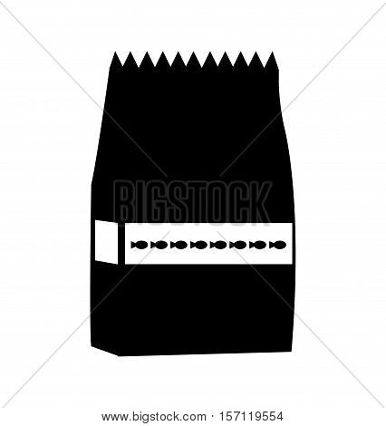 bag animal food isolated icon vector illustration design