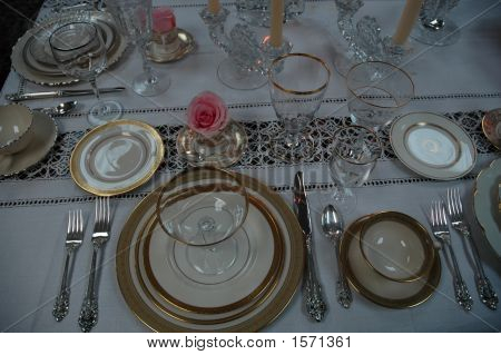Elegant Table Setting